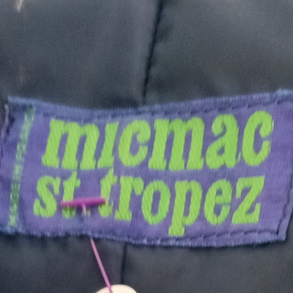 RARE, RARE 1970S "MICMAC, ST. TROPEZ" ALL WEATHER JACKET! EUC! - Picture 7 of 16